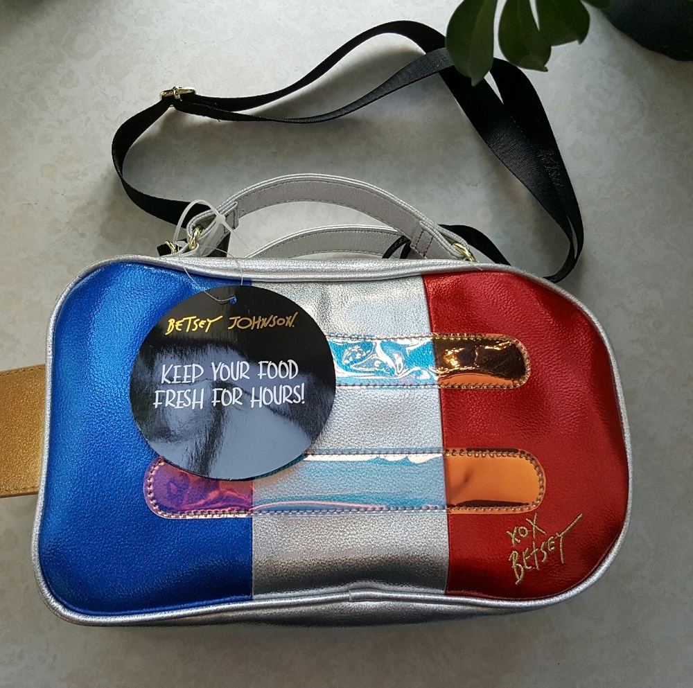 Betsey Johnson Popsicle Insulated Lunch Tote BNWT